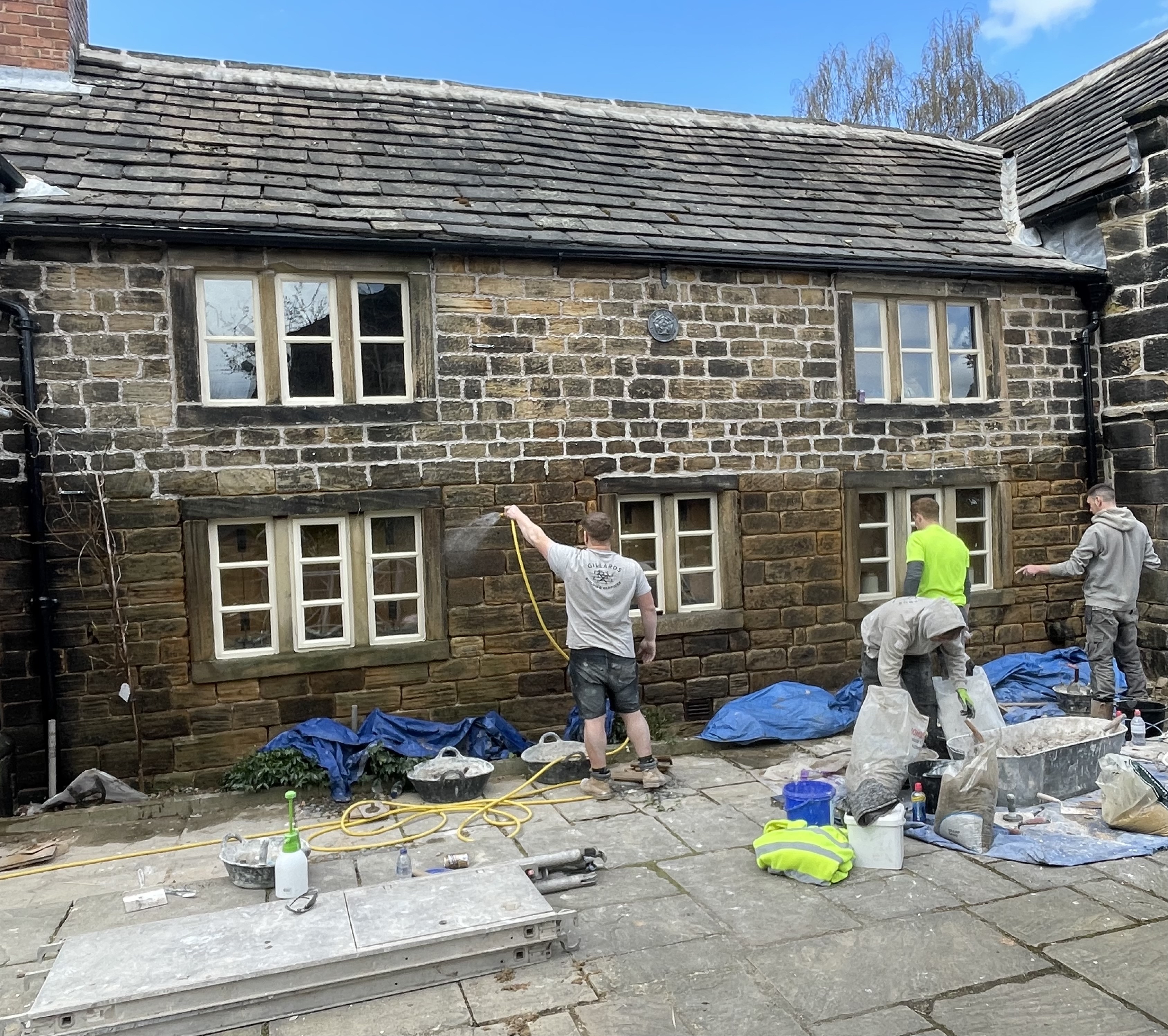 Traditional Lime Mortar Pointing-Gillards Building and Maintenance Services